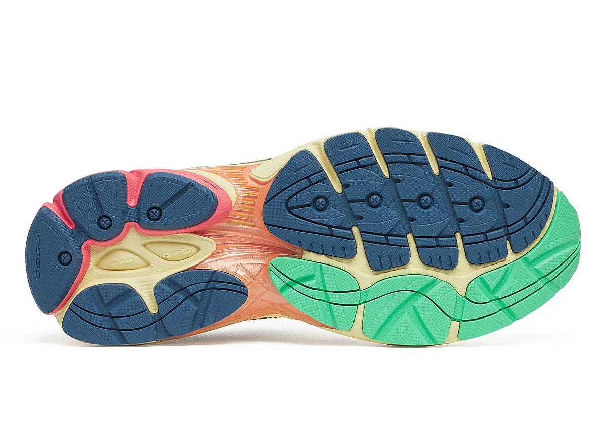 Saucony ProGrid Omni 9 Floral Beige Blue