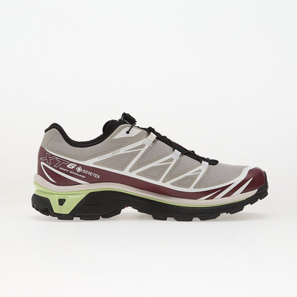 Salomon XT-6 Gore-Tex Paloma Maroon Banner