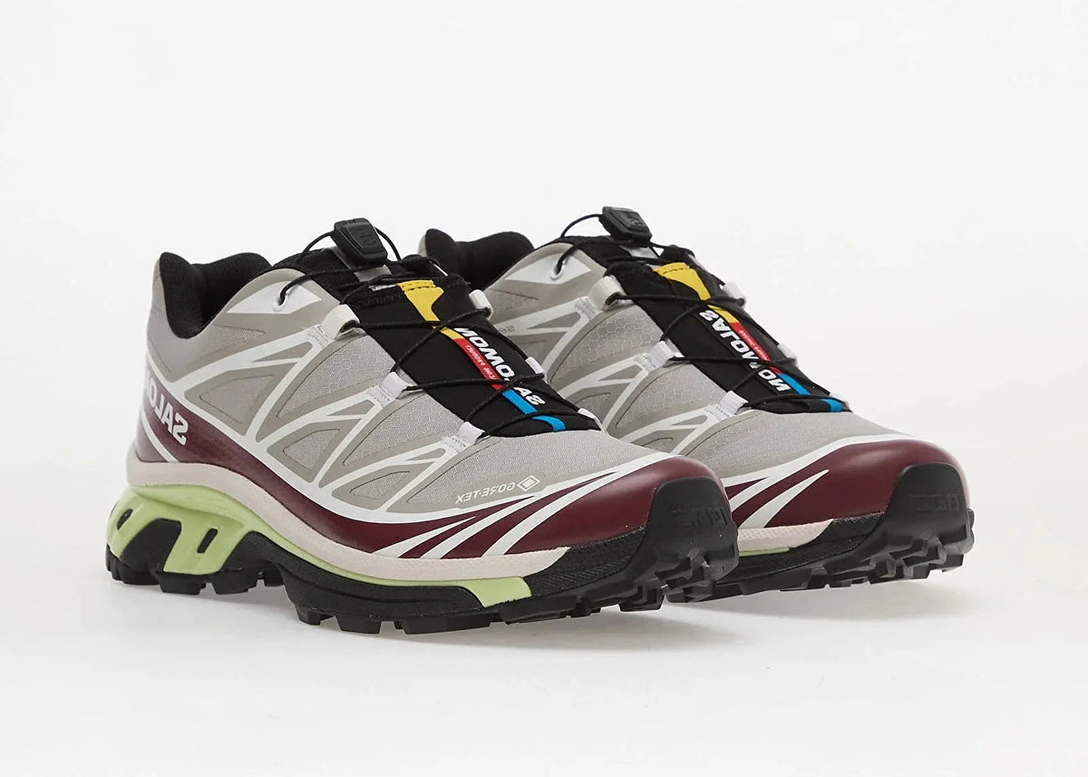 Salomon XT-6 Gore-Tex Paloma Maroon Banner