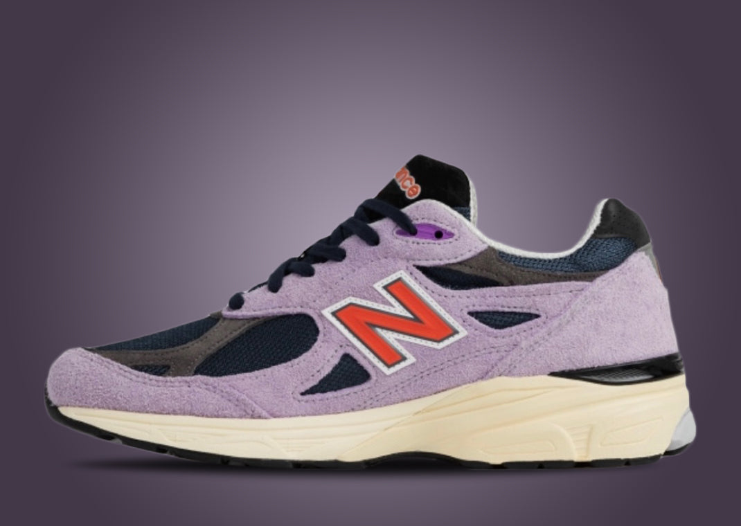 New Balance 990v3 MiUSA Teddy Santis Raw Amethyst