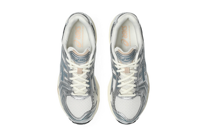 ASICS Gel-Kayano 14 Birch Pure Silver Teal Gold