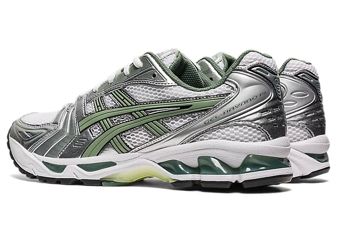 ASICS Gel-Kayano 14 White Pure Silver Slate Grey Sage