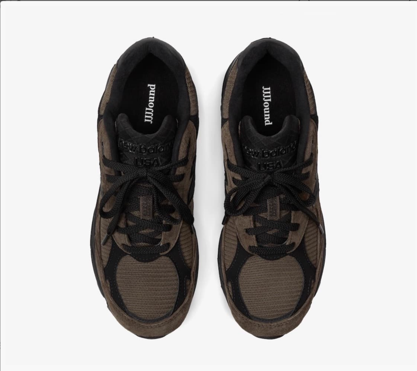New Balance 990v3 JJJJound Brown Black