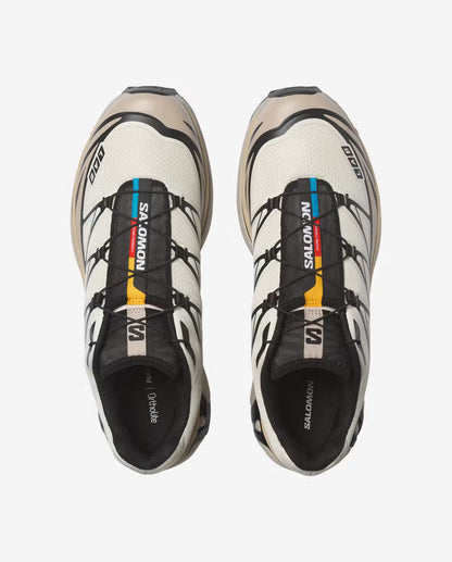 Salomon XT-6 Vanilla Ice Black Silver Cloud