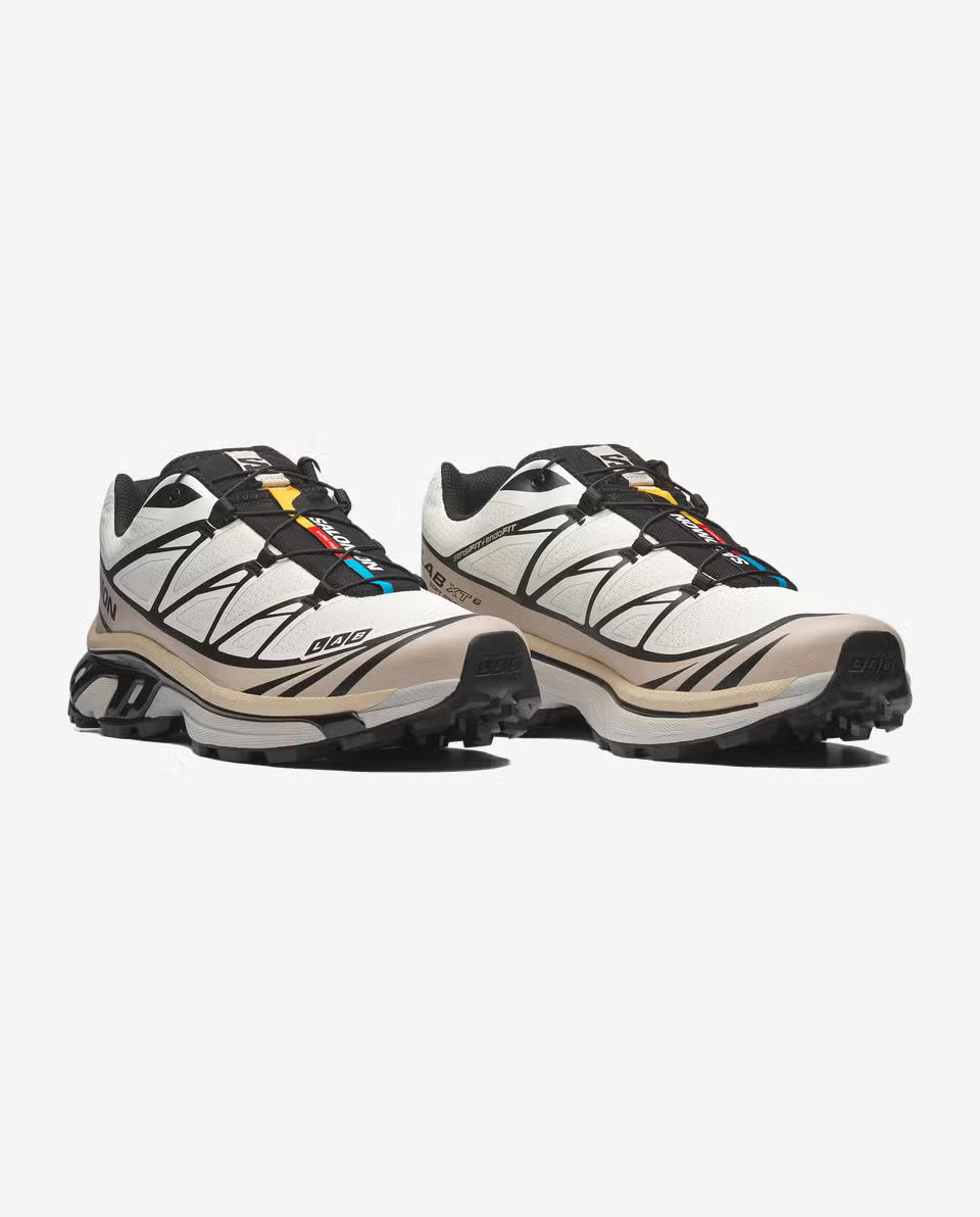 Salomon XT-6 Vanilla Ice Black Silver Cloud