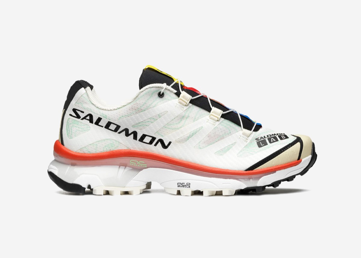 Salomon XT-4 OG White Aurora Topography
