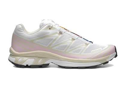 Salomon XT-6 White Almond Milk Fairy Tale