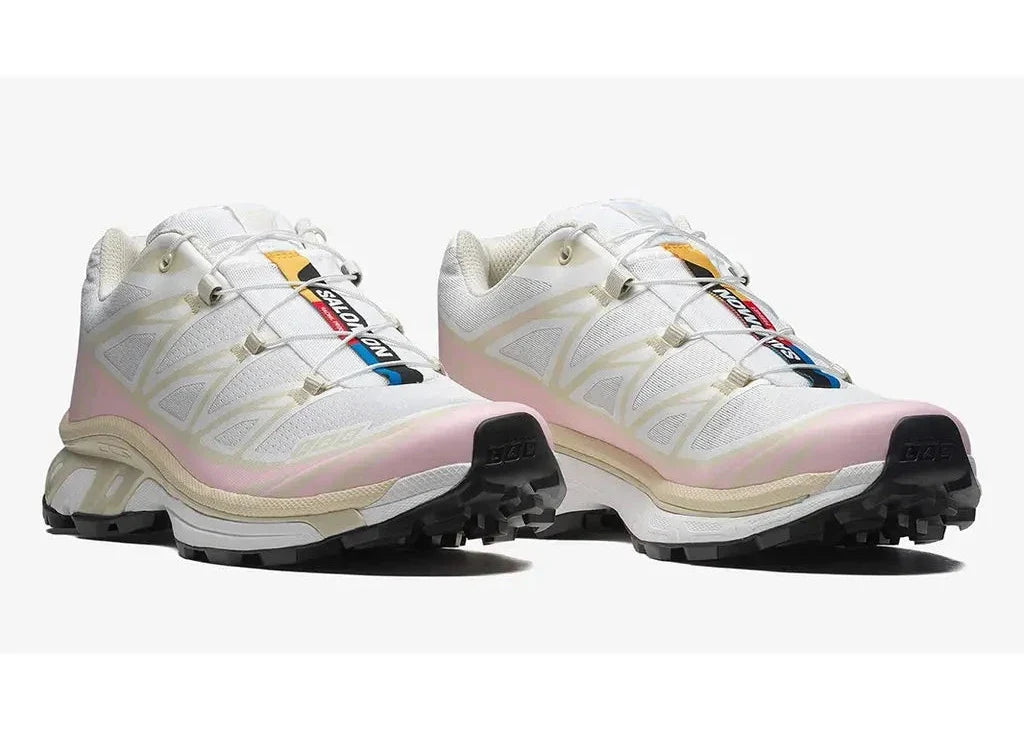 Salomon XT-6 White Almond Milk Fairy Tale
