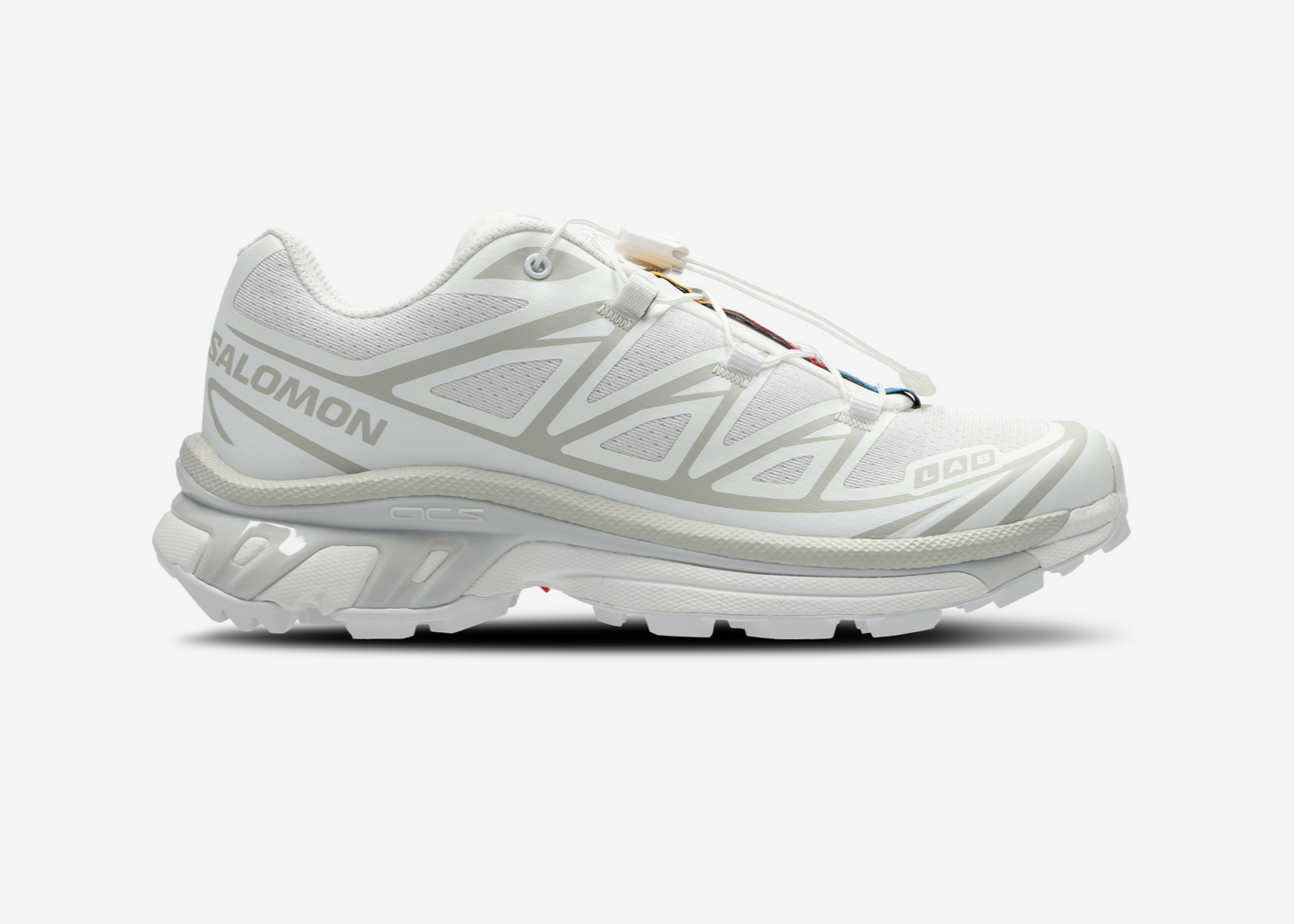 Salomon XT-6 White Lunar Rock