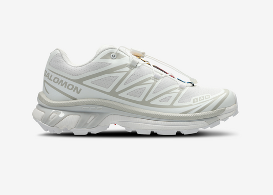 Salomon XT-6 White Lunar Rock