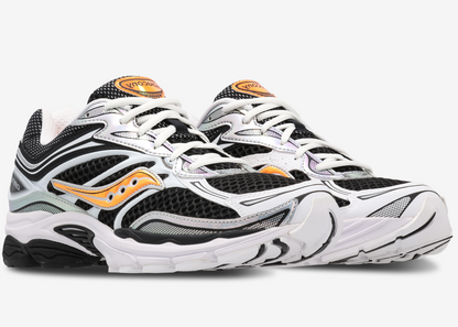 Saucony ProGrid Omni 9 Speed Shades White Black Orange