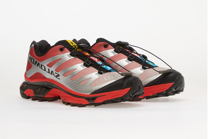 Salomon XT-4 OG Silver Black Fiery Red