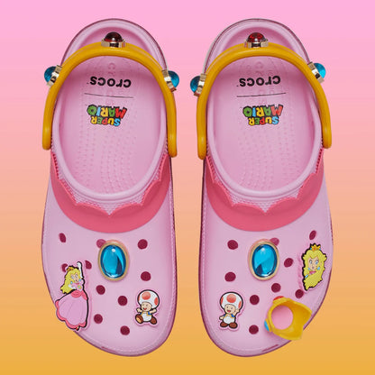 Crocs Classic Platform Clog Super Mario Bros. Princess Peach