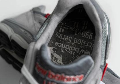 New Balance 990v3 MiUSA Version 3 Grey