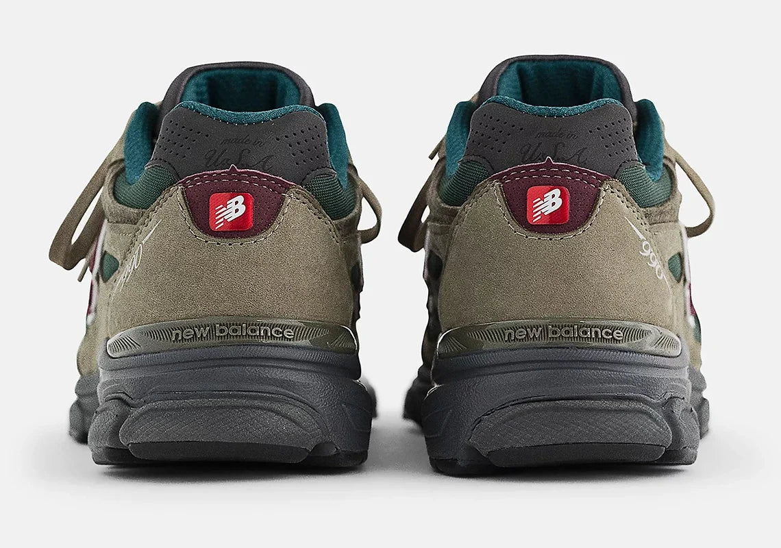 New Balance 990v3 MiUSA Teddy Santis Green Purple