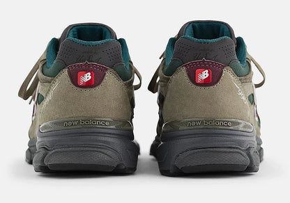 New Balance 990v3 MiUSA Teddy Santis Green Purple