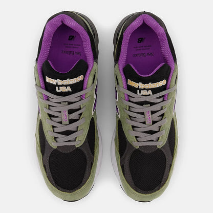 New Balance 990v3 MiUSA Teddy Santis Green Purple