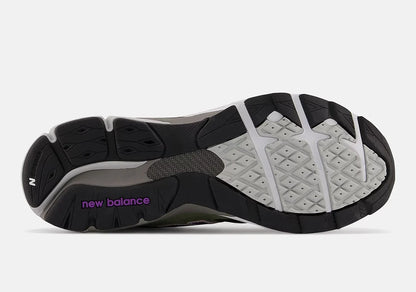 New Balance 990v3 MiUSA Teddy Santis Green Purple