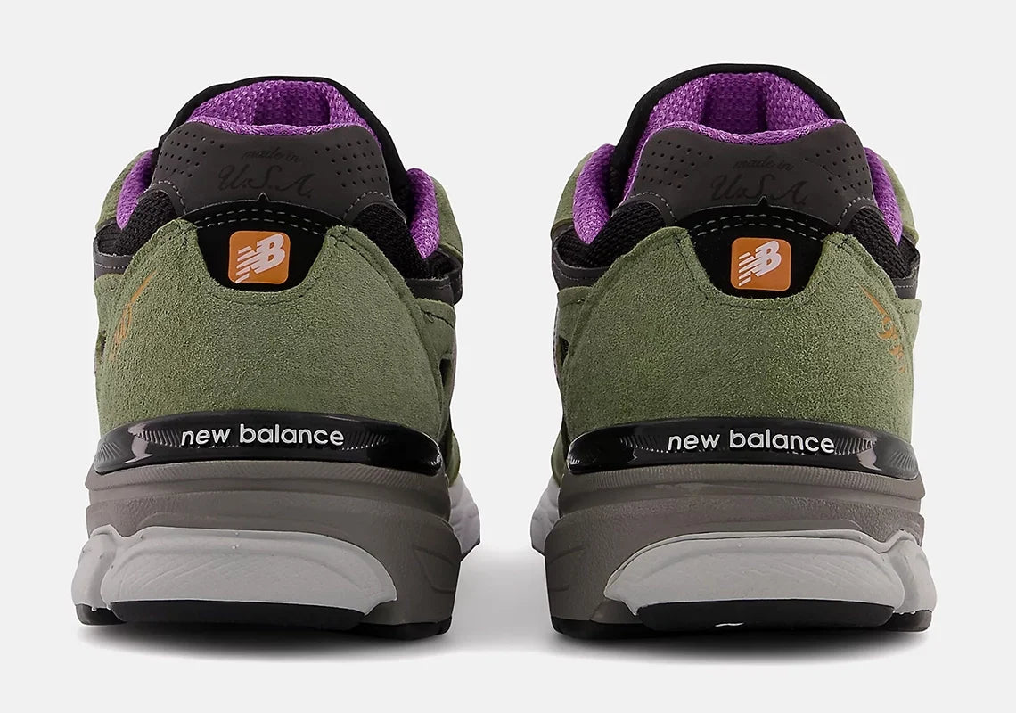 New Balance 990v3 MiUSA Teddy Santis Green Purple