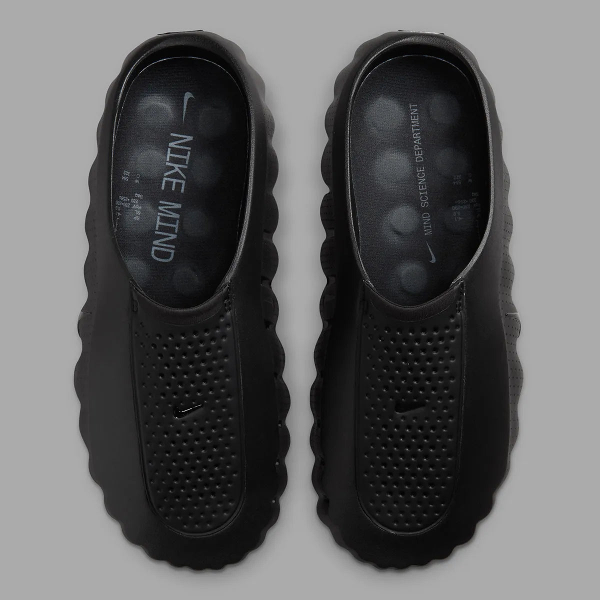 Nike Mind 001 Slide Triple Black