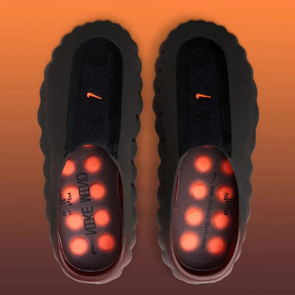Nike Mind 001 Flyknit Slide Bronze Eclipse Total Orange