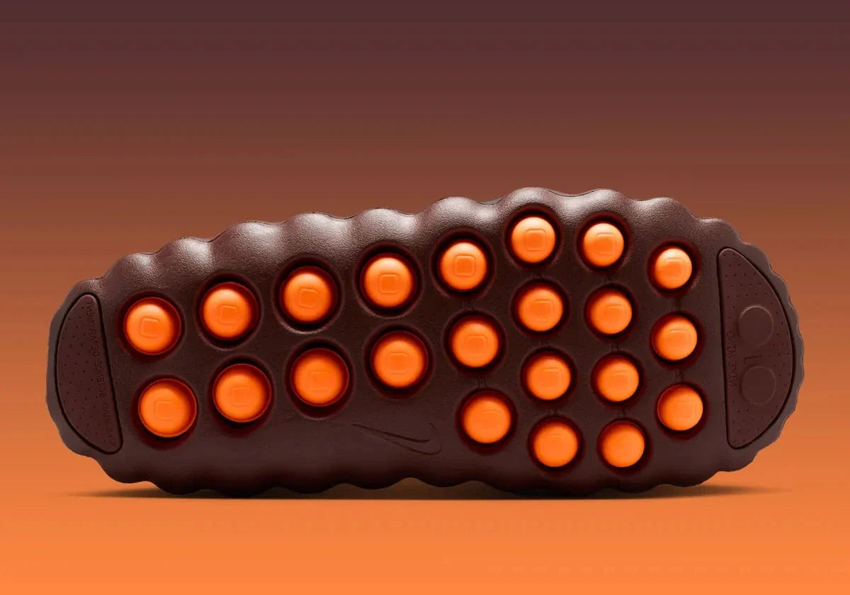 Nike Mind 001 Flyknit Slide Bronze Eclipse Total Orange