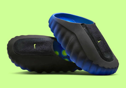 Nike Mind 001 Flyknit Slide Hyper Royal Black