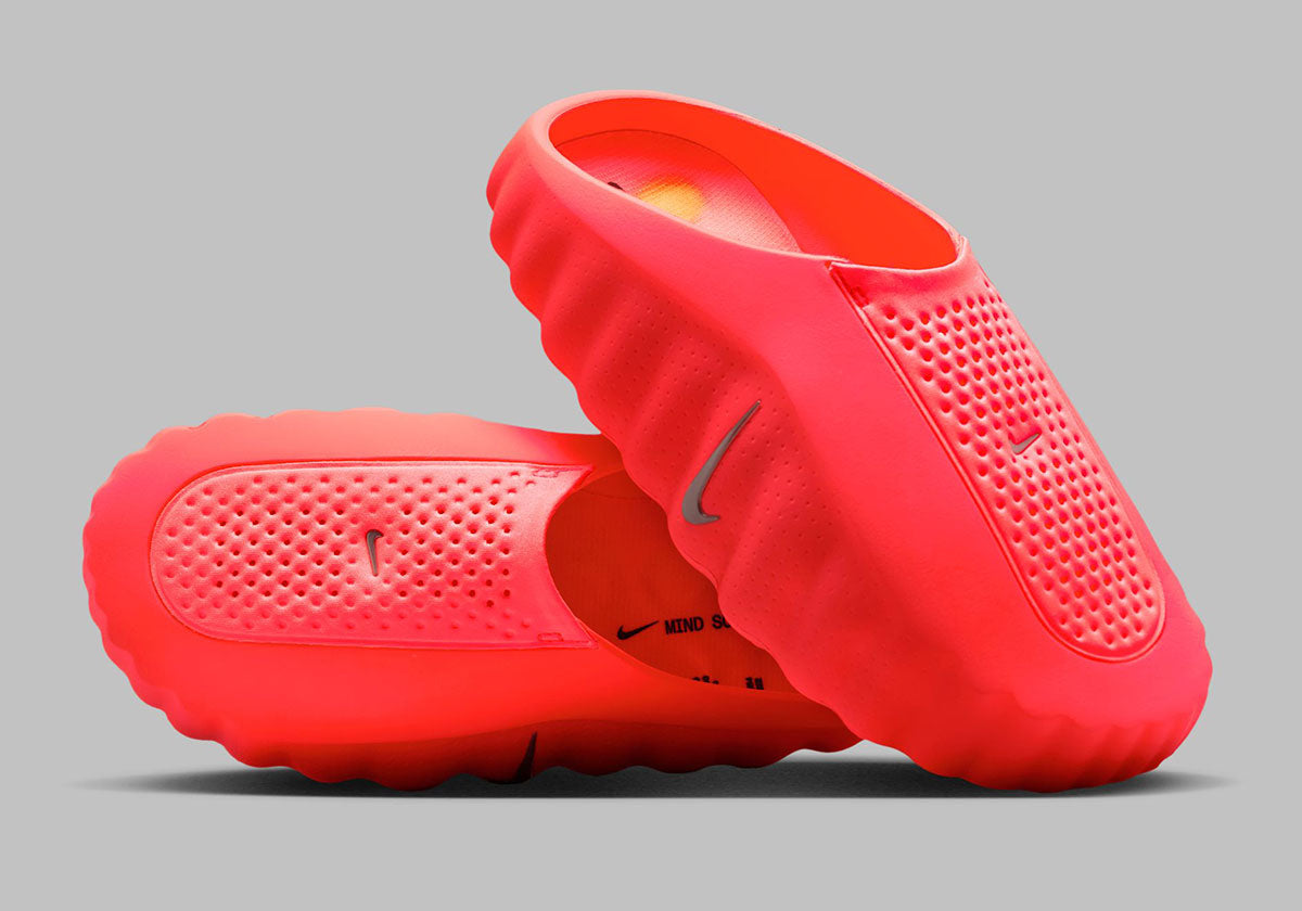 Nike Mind 001 Slide Solar Red