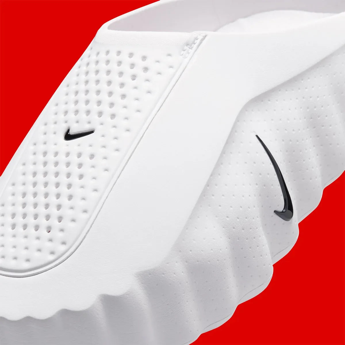 Nike Mind 001 Slide White Speed Red