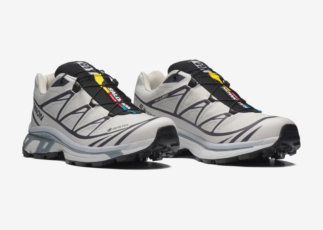 Salomon XT-6 Gore-Tex Silver Cloud Black