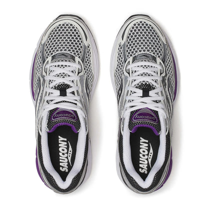 Saucony ProGrid Omni 9 White Black Silver Purple
