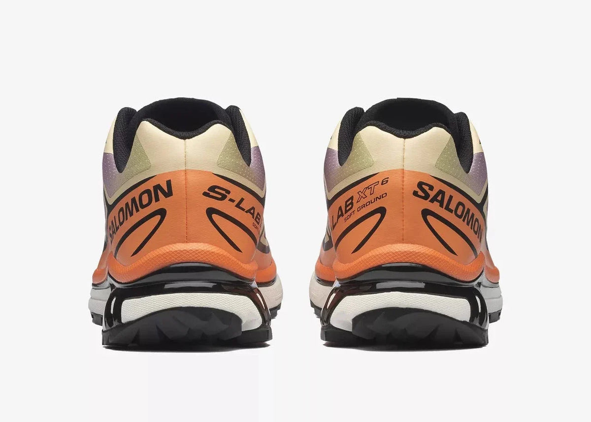 Salomon XT-6 Black Almond Dragon Fire