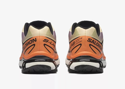 Salomon XT-6 Black Almond Dragon Fire