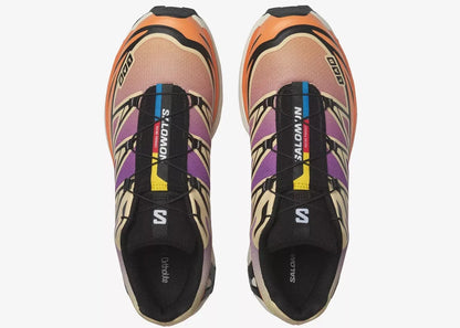 Salomon XT-6 Black Almond Dragon Fire